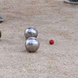 Concours de pétanque : souvenir Tony