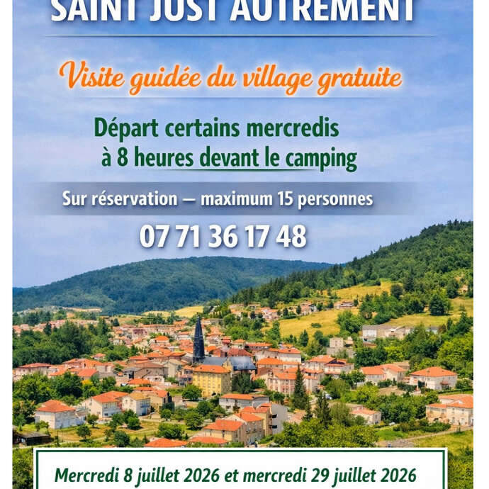 Découvrez Saint Just autrement