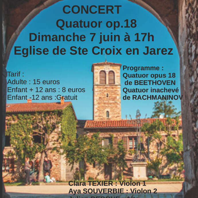 Concert Quatuor op.18