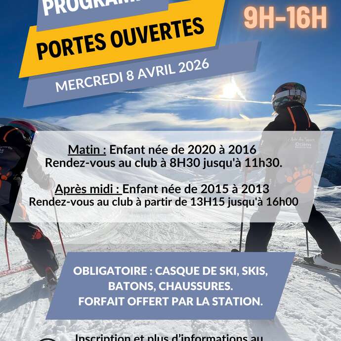 Journée portes ouverte au Club des Sports !