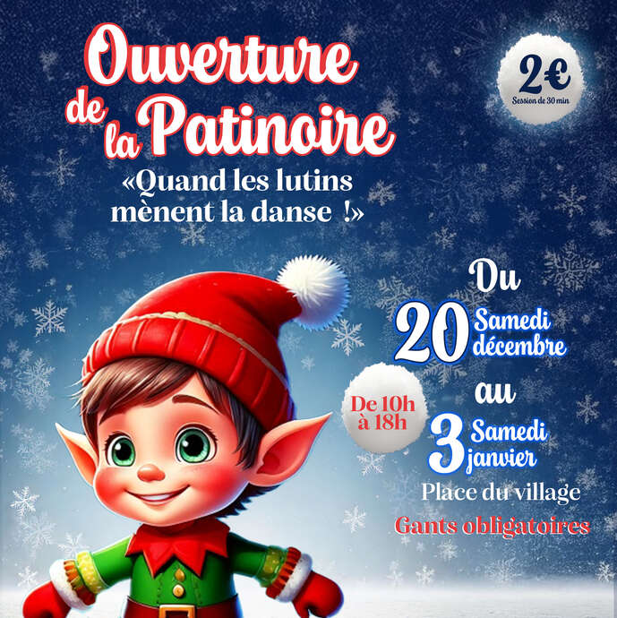Patinoire de Noël à Auriol