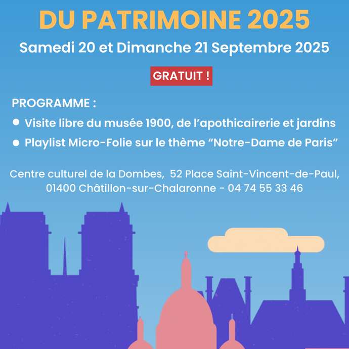 Visite de l'Hôtel-Dieu de Châtillon-sur-Chalaronne - J.E.P 2025
