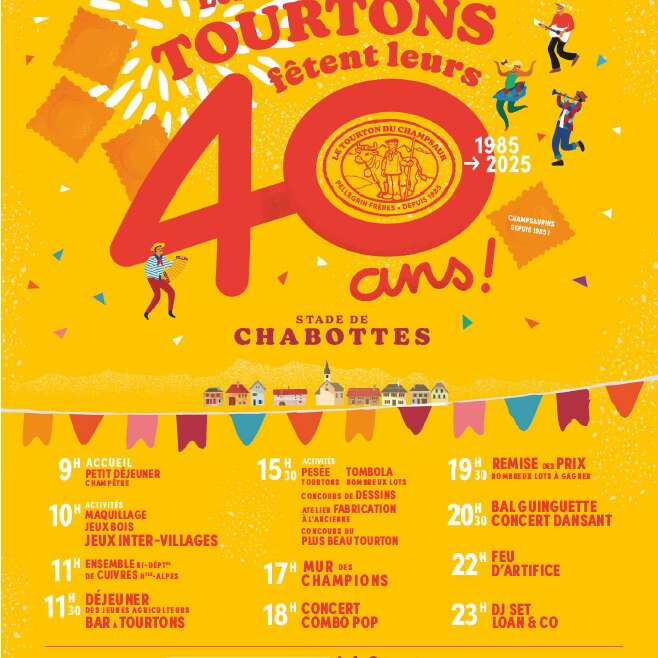 Les Tourtons du Champsaur fêtent leurs 40 ans !
