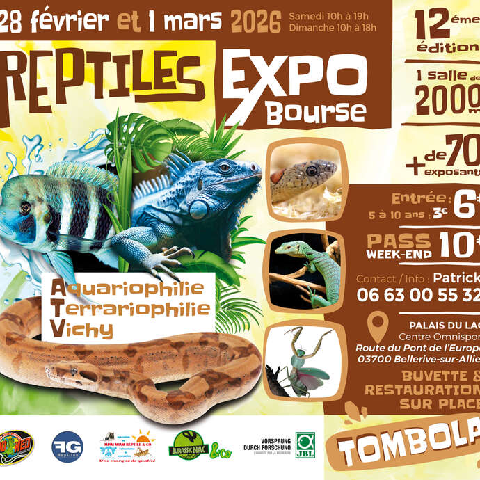 Reptiles expo bourse