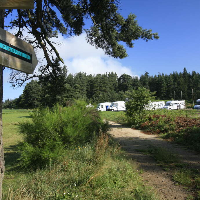 Aire de services et de stationnement camping-car