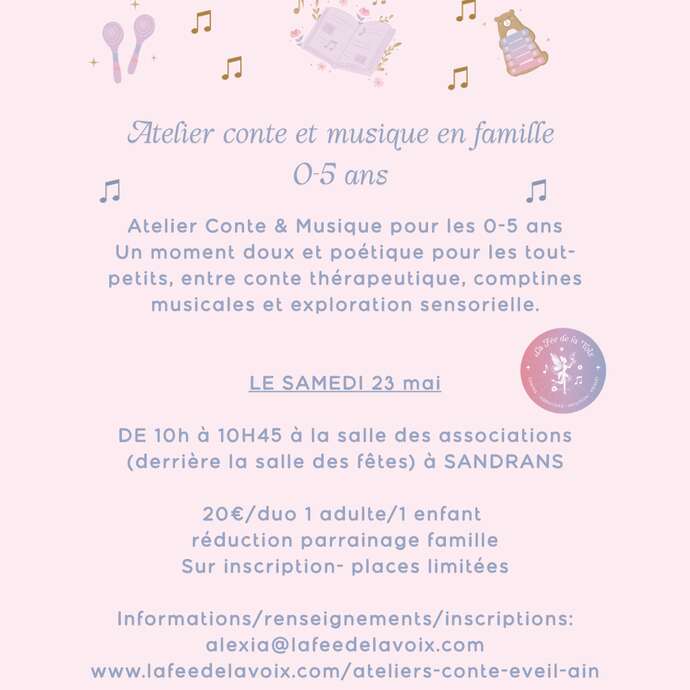 Atelier Conte & Musique en famille