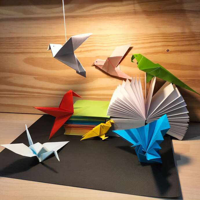 Réalisations en origami - Temps de jeux