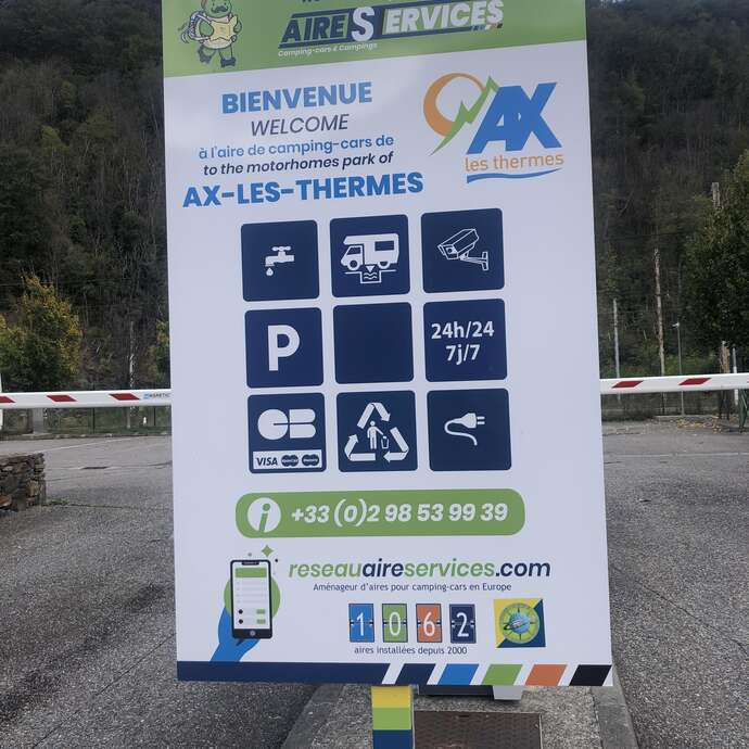 Aire pour camping-cars Aire pour camping-cars