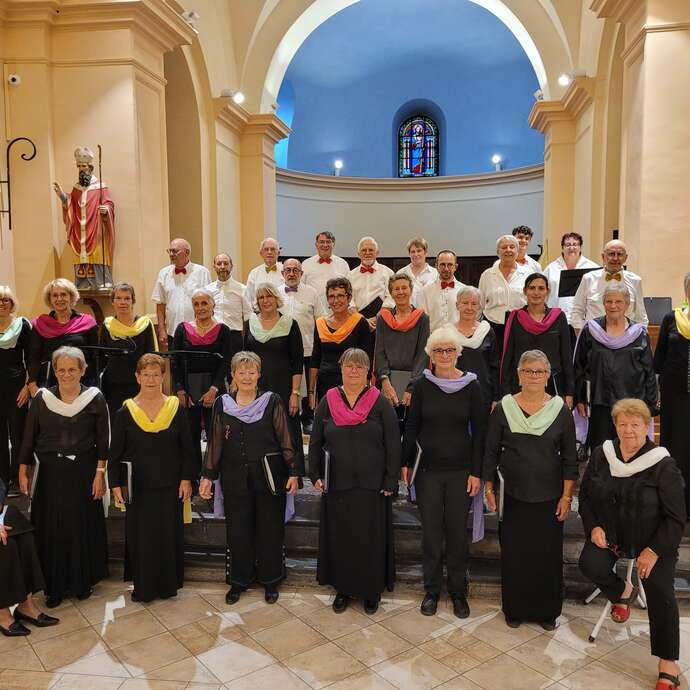Concert de la chorale du Champsaur Valgaudemar