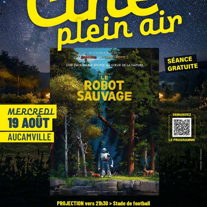 Ciné Plein Air /"Le Robot Sauvage "
