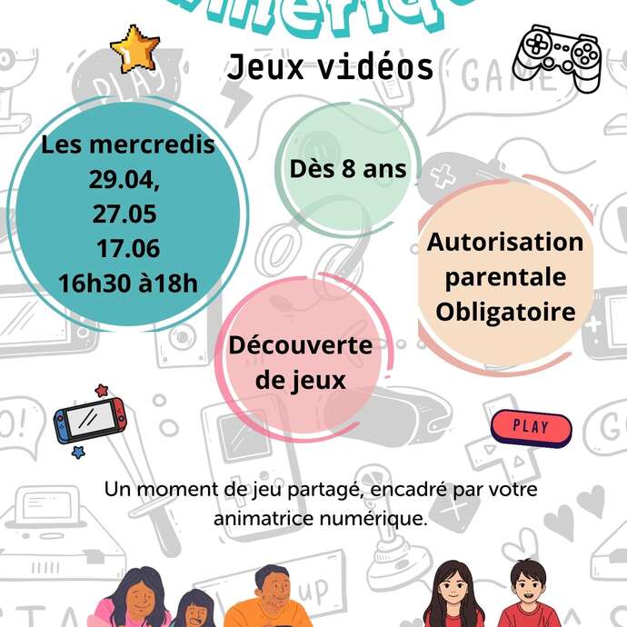 Atelier numérique - Jeux vidéos