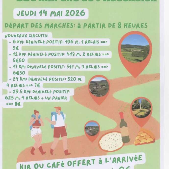 Randonnée pédestre de l'Ascension