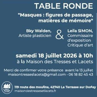 Table ronde à la Maison des tresses et lacets