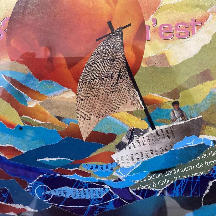 Découvrez la technique du collage d'art