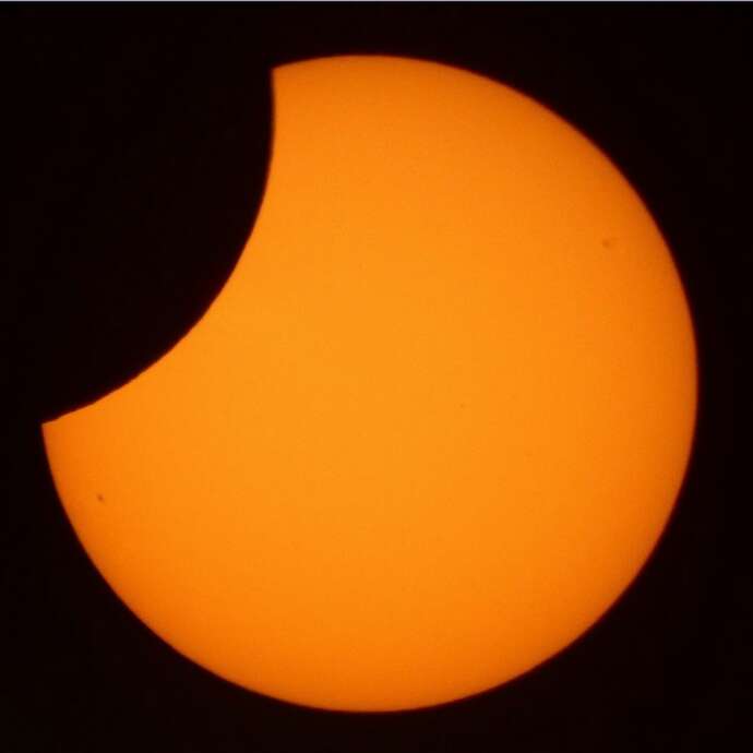 Observation de l'éclipse