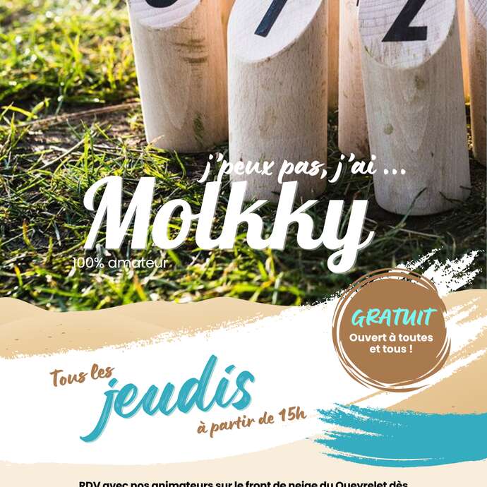 Tournoi de pétanque et de molkky !
