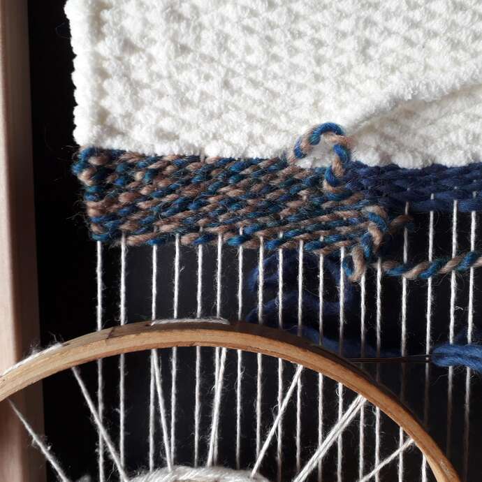 Sur les Chemins de la Laine - Tissage