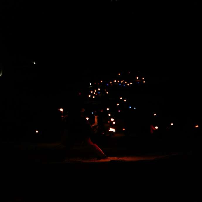 Descente aux flambeaux de Noël