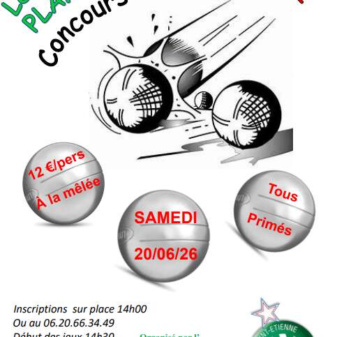 Concours de pétanque