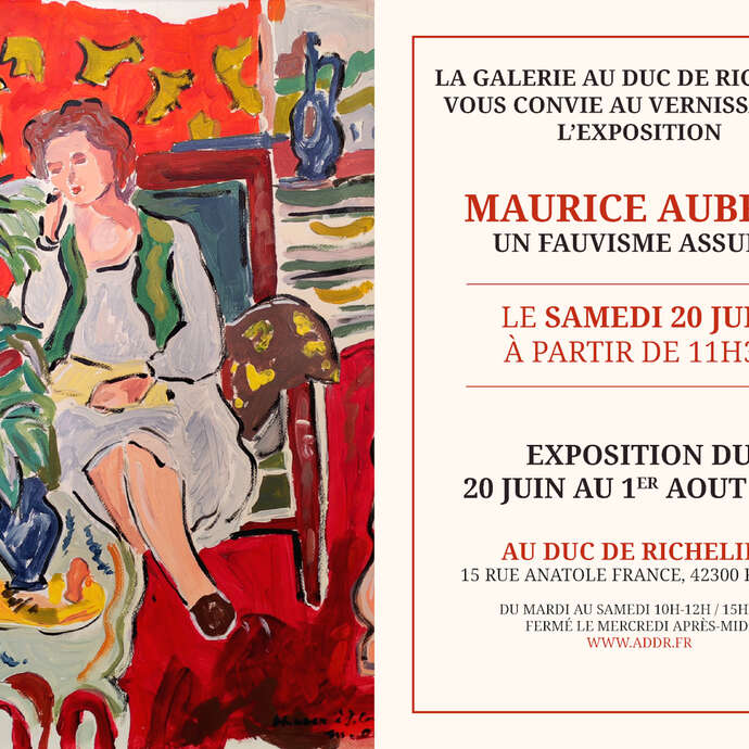 Maurice Aubret, un fauvisme assumé