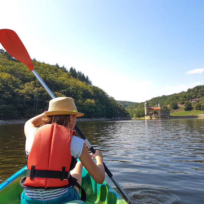 Randonnée Kayak au départ du Château de la Roche