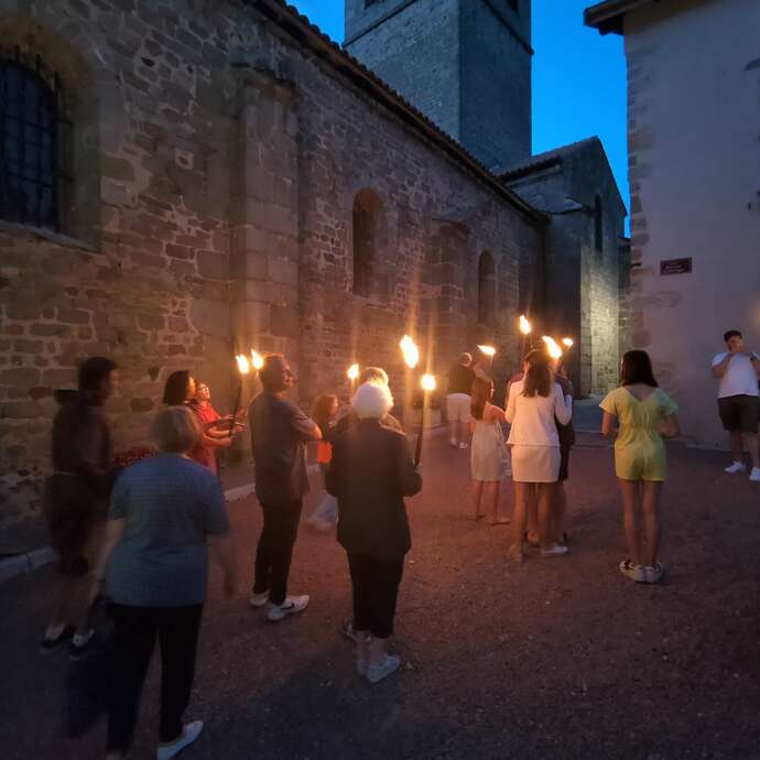 Visite nocturne aux flambeaux