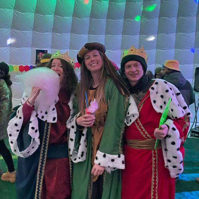 Soirée déguisée à l'Igloo