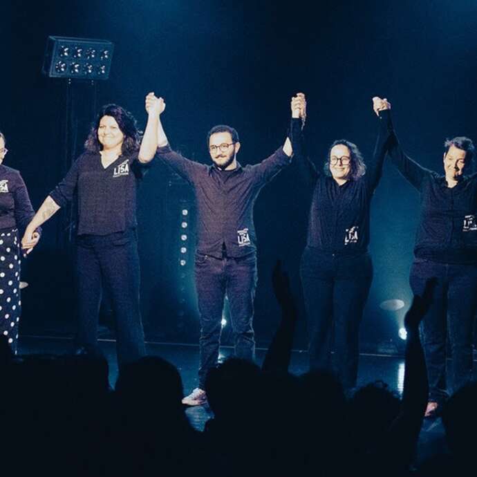 Théâtre d'improvisation - La LISA : Raconte-moi des histoires (Franco) Belges !