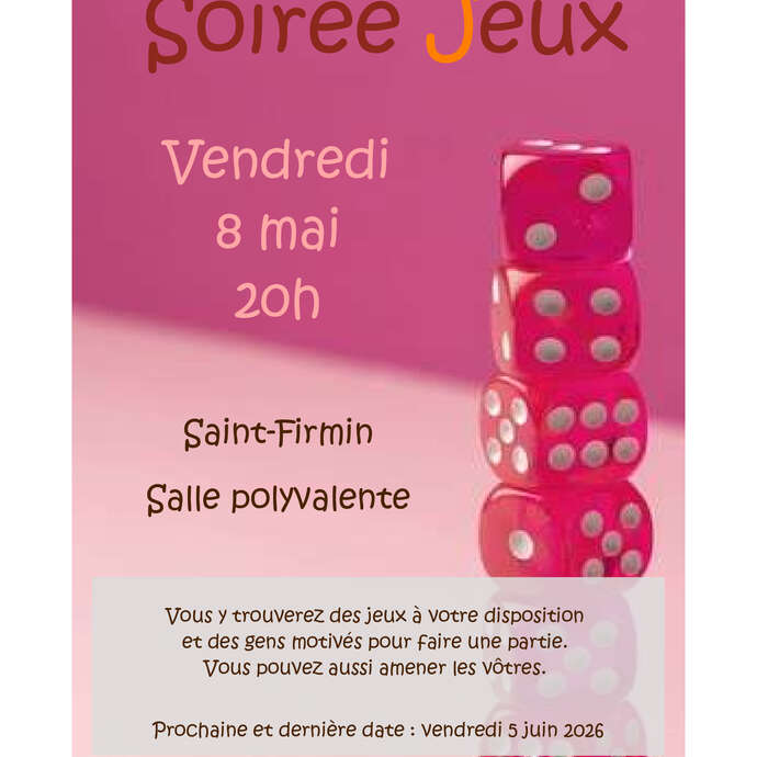 Soirée jeux