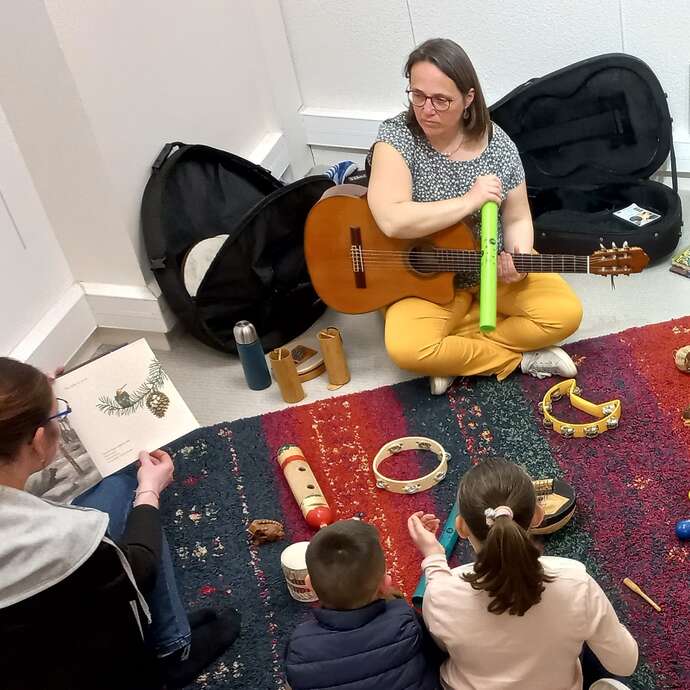 Atelier de création musicale autour des livres