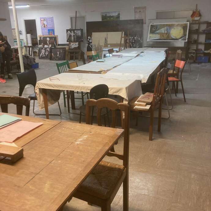 Les ateliers du T.E.C. Peinture et dessin