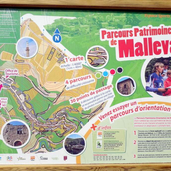 Espace sports orientation de Malleval