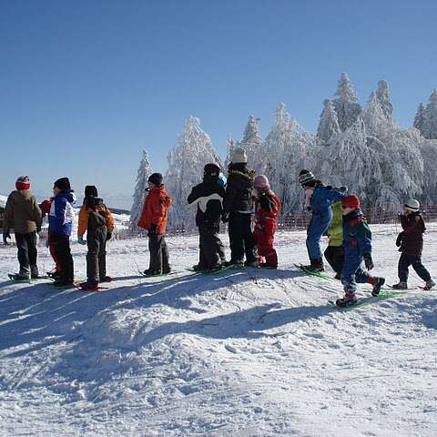 Spécial hiver : sortie raquettes