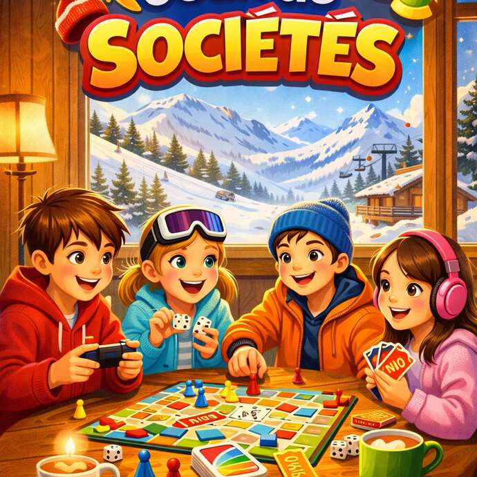 Après-ski Jeux de sociétés en Famille