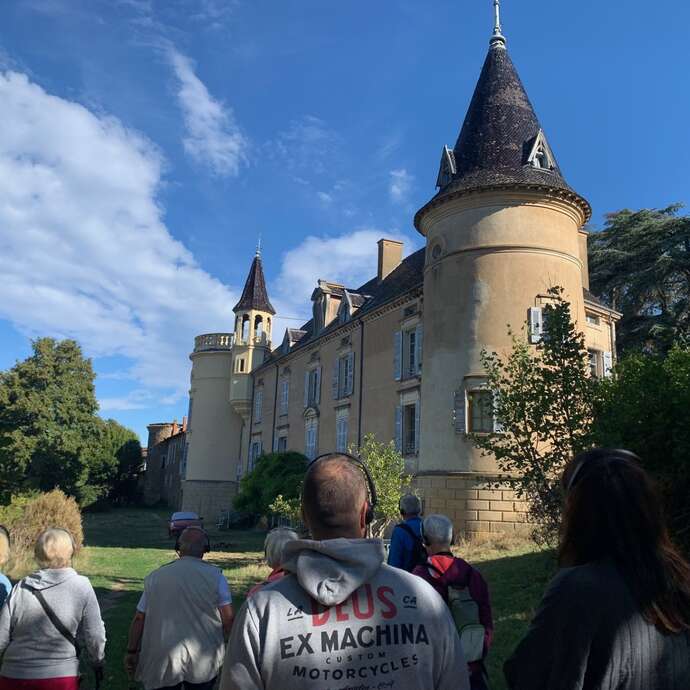 Visite du village de Saint-Médard-en-Forez