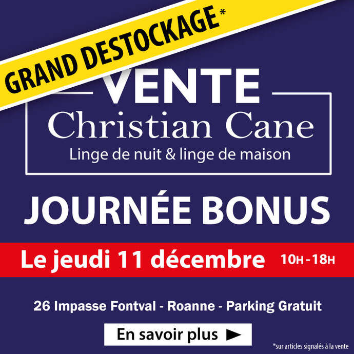 Vente Christian Cane