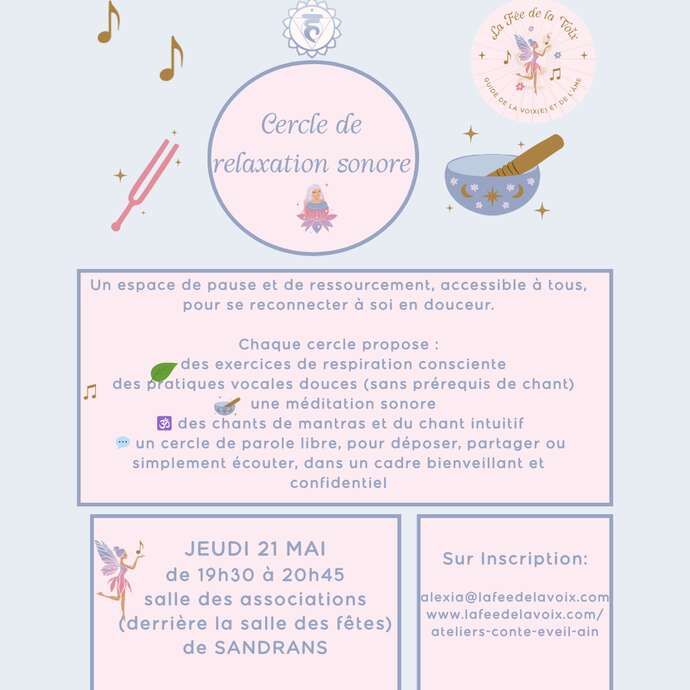 Cercle de relaxation sonore
