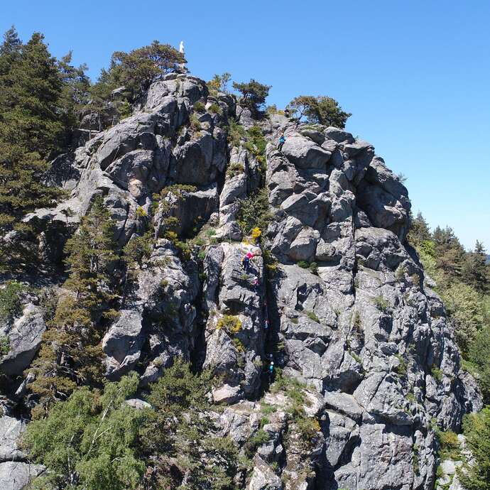 Le Roc de l'Olme - Site d'escalade