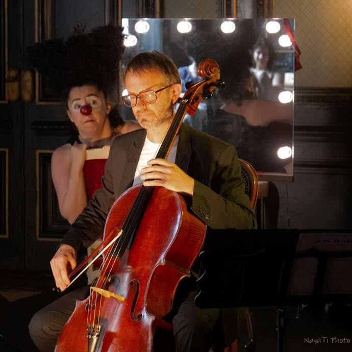 Spectacle Sissi Comme Bach à la salle Jean Dasté