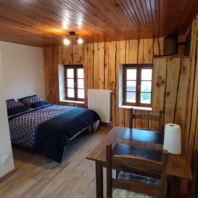 Studio chaleureux dans les Monts du Forez