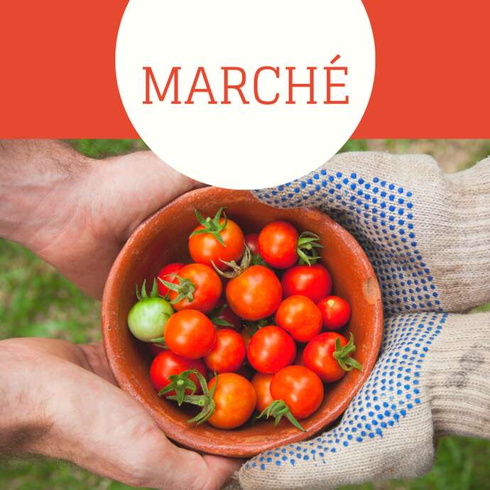 Marché à la ferme de Portecluse