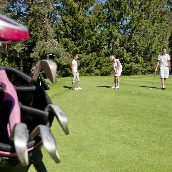 Compétition de golf