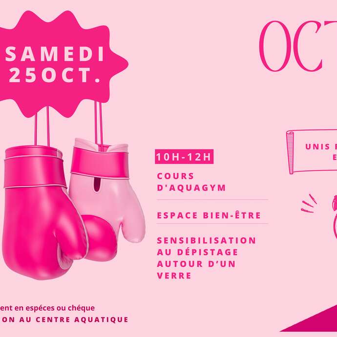 Aquagym solidaire au Centre Aquatique Châtelaillon-Plage