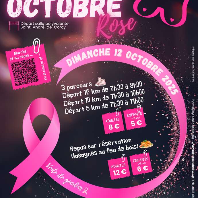 Marche et repas pour Octobre Rose