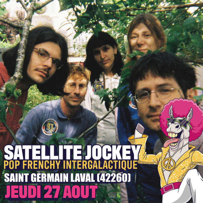 Les Estivales du Bistro en Fête - Satellite Jockey // Pop Frenchy Intergalactique