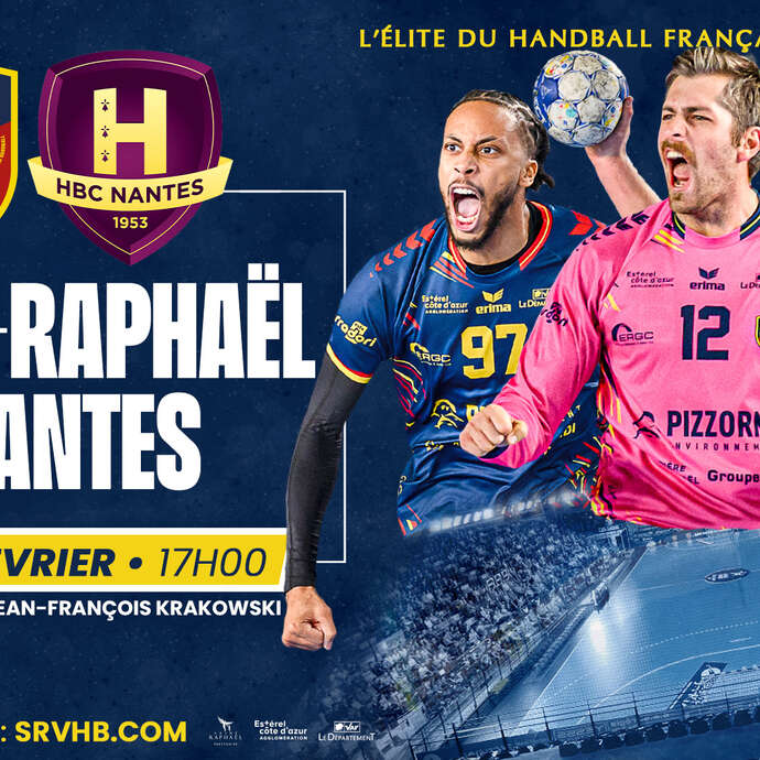Handball - Saint-Raphaël Vs Nantes