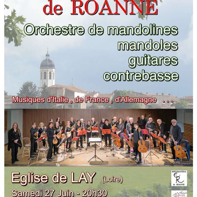 Estudiantina de  Roanne à Lay