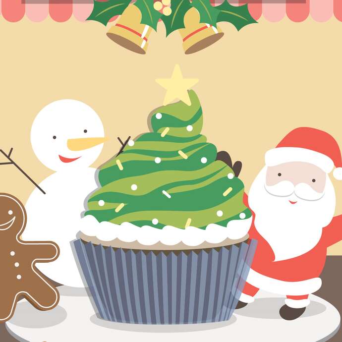 Atelier enfant - Bougie de Noël trompe-l'œil