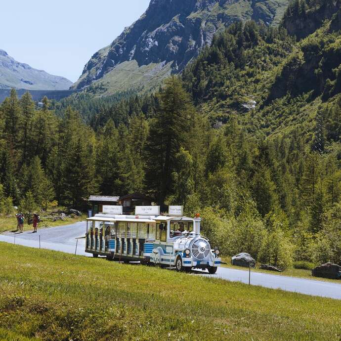 Train des Combins - Haut Val de Bagnes and Ollar Stone House