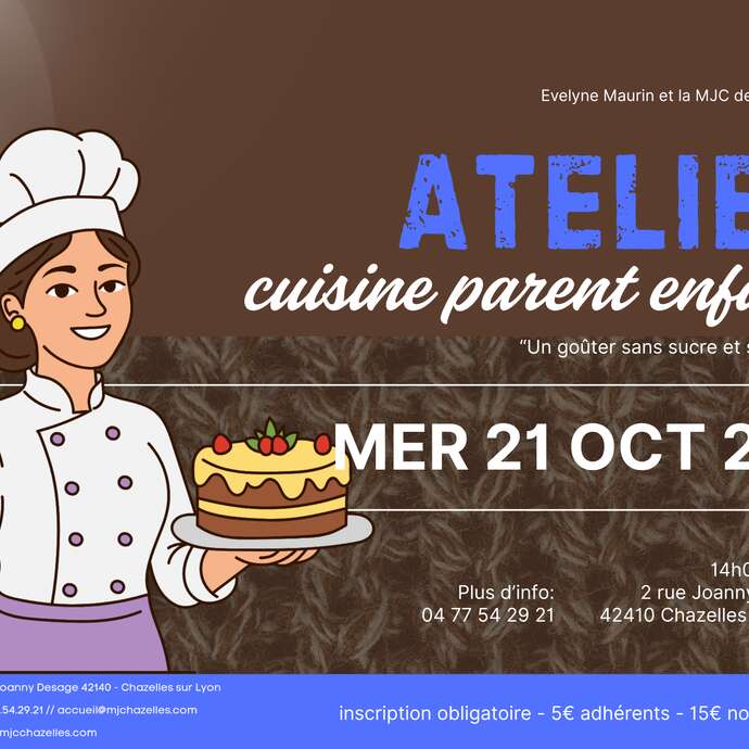 Atelier cuisine parent/enfant